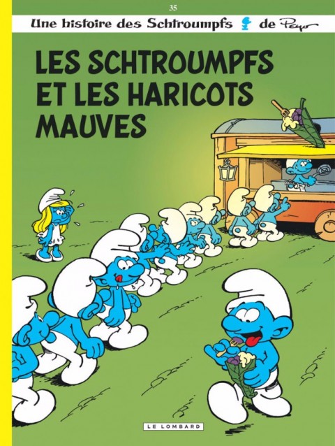 Couverture de l'album Les Schtroumpfs Tome 35 Les Schtroumpfs et les haricots mauves