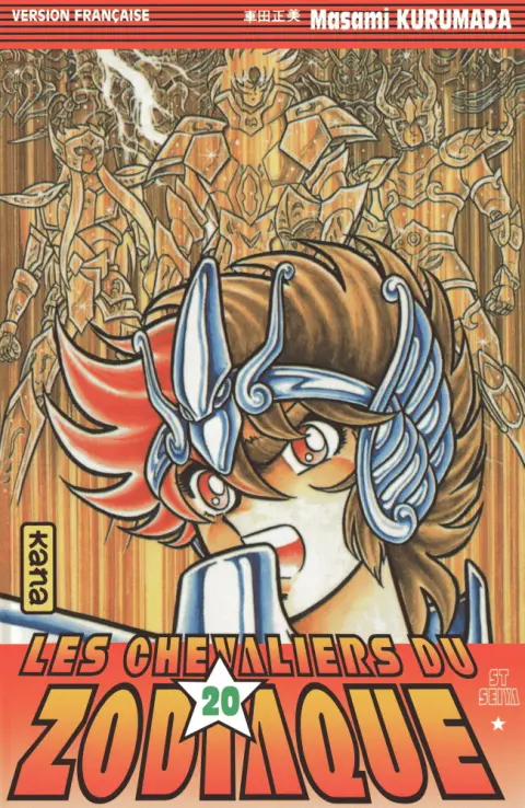 Couverture de l'album Saint Seiya - Les Chevaliers du Zodiaque 20 Un combat à mort ! Les 12 Maisons