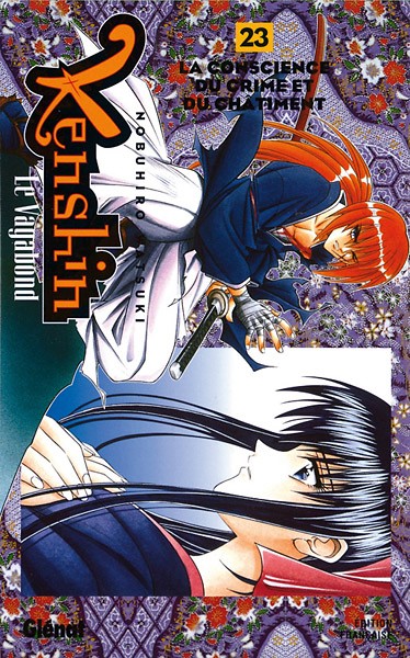Couverture de l'album Kenshin le Vagabond 23 La conscience du crime et du châtiment