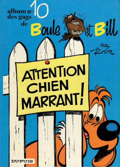 Couverture de l'album Boule & Bill Tome 10 Attention chien marrant !