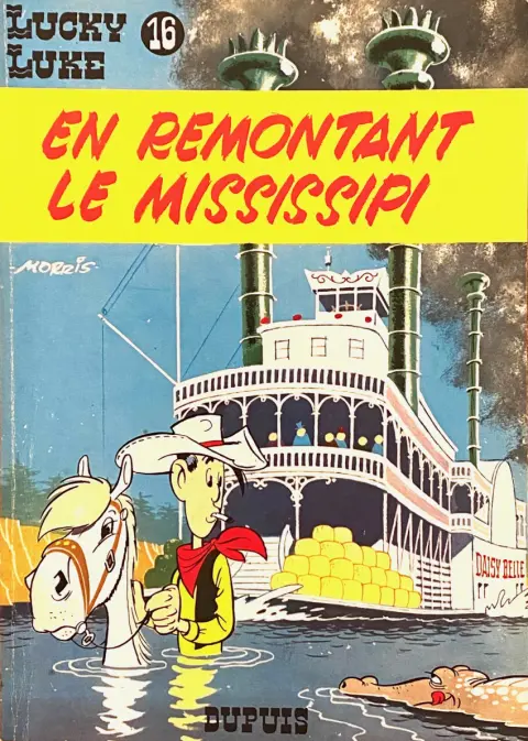 Couverture de l'album Lucky Luke Tome 16 En remontant le Mississipi