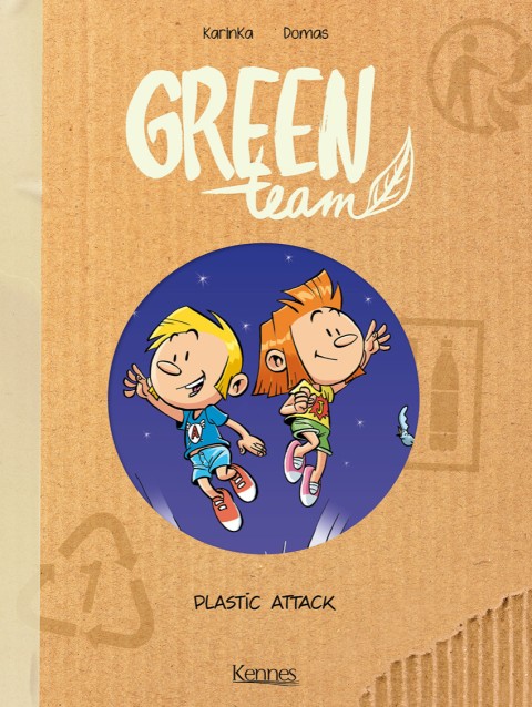 Couverture de l'album Green Team Tome 2 Plastic Attack