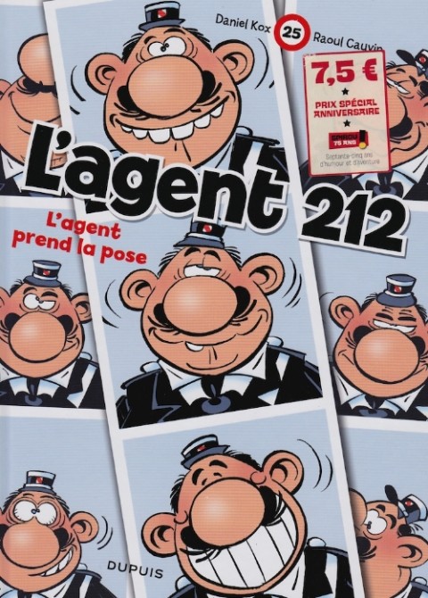 Couverture de l'album L'Agent 212 Tome 25 L'agent prend la pose