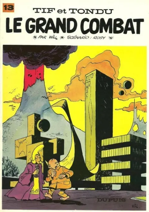 Couverture de l'album Tif et Tondu Tome 13 Le grand combat