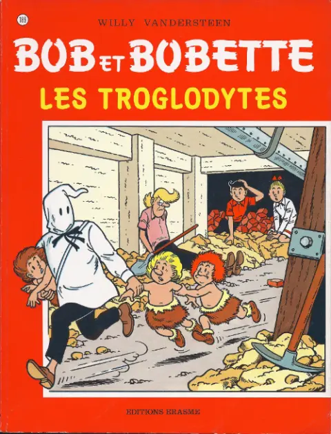 Couverture de l'album Bob et Bobette Tome 189 Les troglodytes