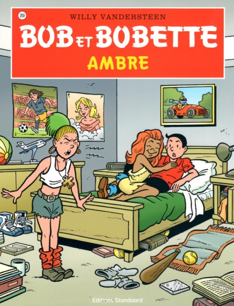 Couverture de l'album Bob et Bobette Tome 259 Ambre
