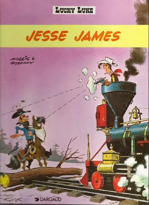 Couverture de l'album Lucky Luke Tome 35 Jesse James