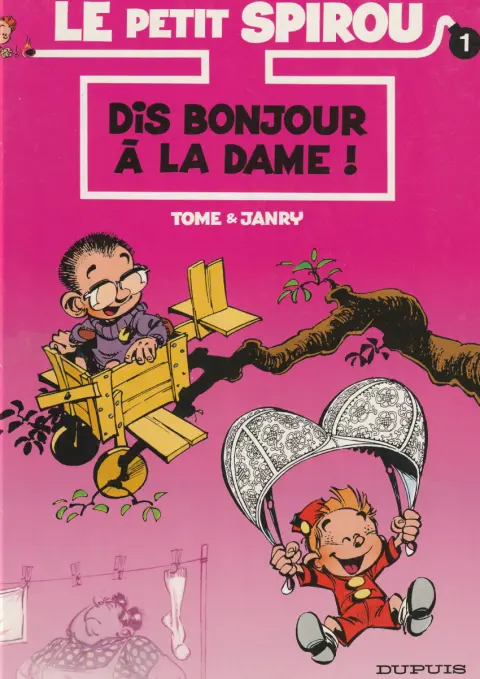 Couverture de l'album Le Petit Spirou Tome 1 Dis bonjour à la dame !