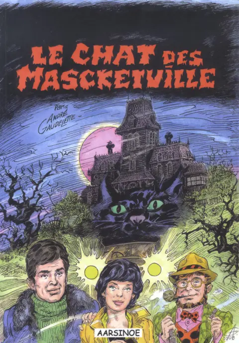 Une aventure de Franck, Siméon et Mylène Le chat des Mascketville