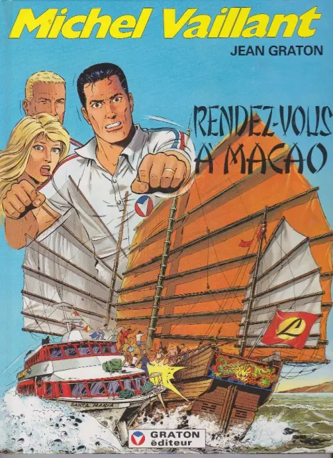 Couverture de l'album Michel Vaillant Tome 43 Rendez-vous à Macao