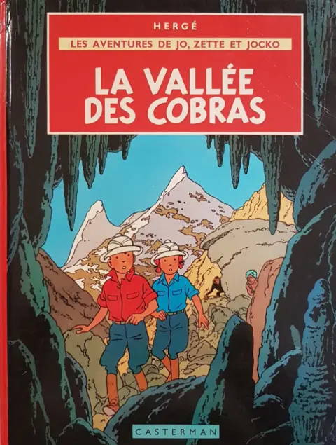 Couverture de l'album Les Aventures de Jo, Zette et Jocko Tome 5 La vallée des cobras