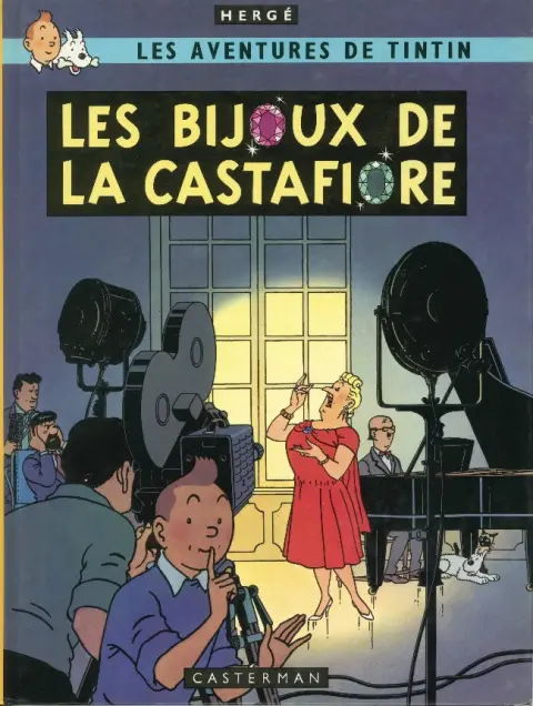 Couverture de l'album Tintin Tome 21 Les bijoux de la Castafiore