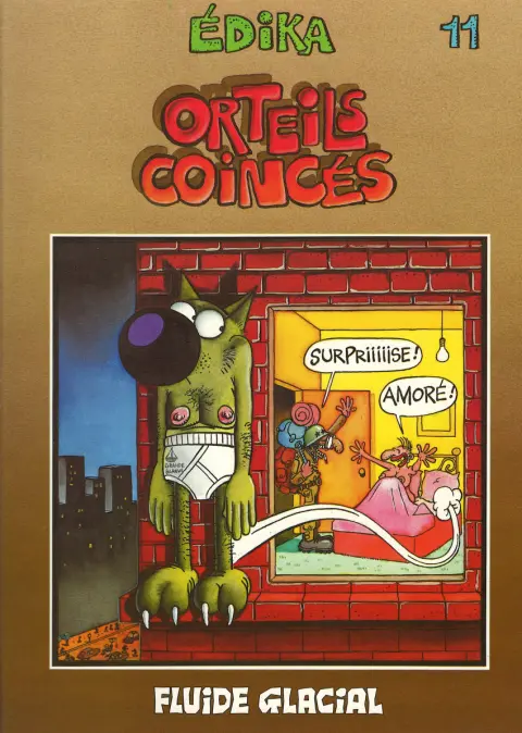 Couverture de l'album Édika Tome 11 Orteils Coincés
