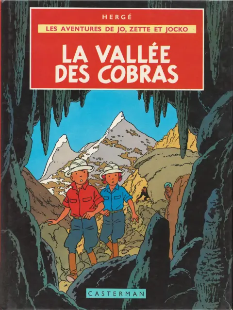 Couverture de l'album Les Aventures de Jo, Zette et Jocko Tome 5 La vallée des cobras