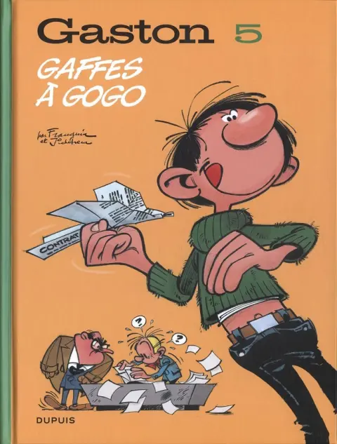 Gaston Tome 5 Gaffes à gogo