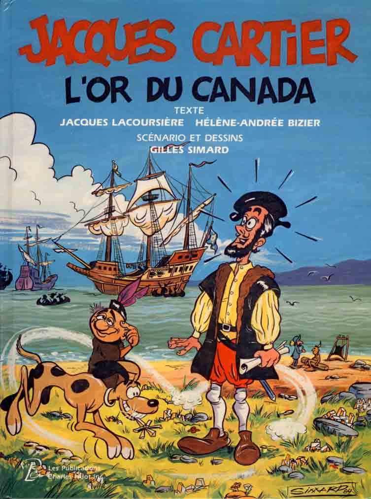 Couverture de l'album Jacques Cartier L'or du canada