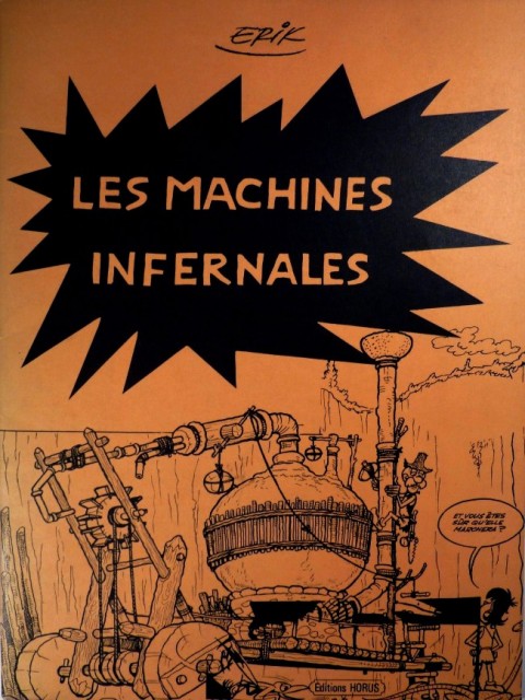 Couverture de l'album Les Machines infernales