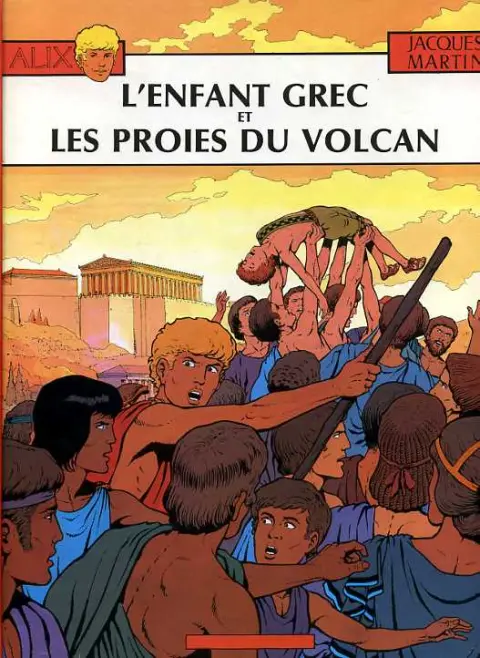 Alix L'enfant grec et Les proies du volcan
