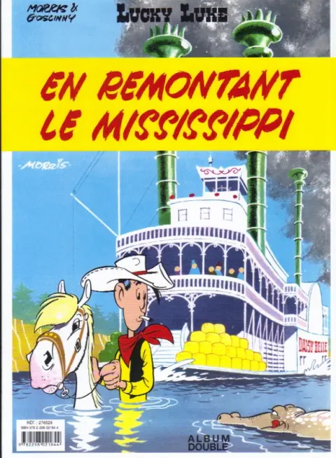 Planche de l'album Lucky Luke Tomes 15 et 16 L'Evasion des Dalton / En remontant le Mississipi