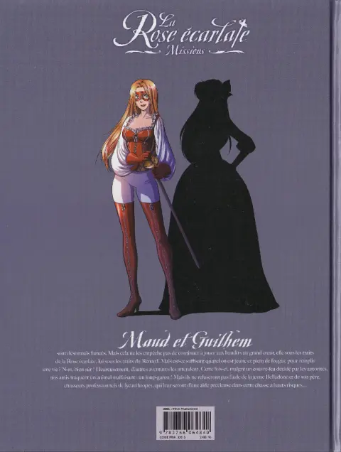 Verso de l'album La Rose écarlate - Missions Tome 6 La Belle et le loup 2/2