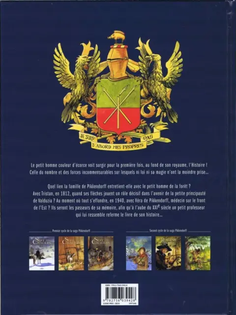 Verso de l'album Le Royaume de Borée - La Saga des Pikkendorff Tome 3 Tristan