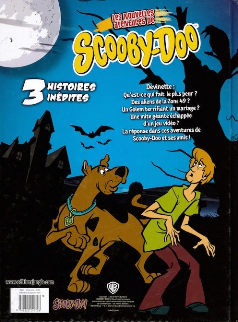 Verso de l'album Les nouvelles aventures de Scooby-Doo Tome 2 Aliens et compagnie