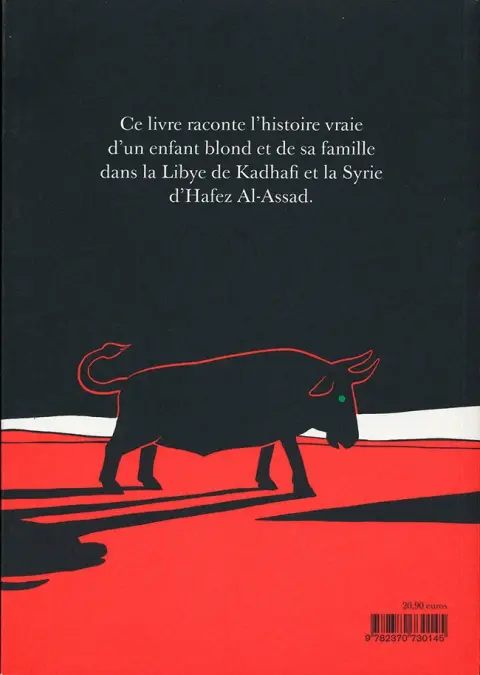 Verso de l'album L'Arabe du futur Tome 1 Une jeunesse au Moyen-Orient (1978-1984)