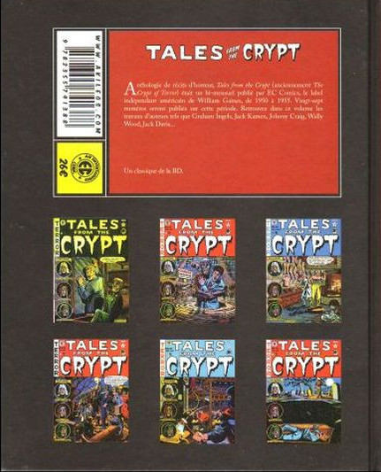 Verso de l'album Tales from the Crypt Volume 2