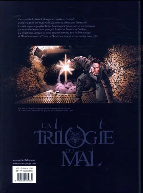 Verso de l'album La Trilogie du mal L'Intégrale - L'Âme du Mal