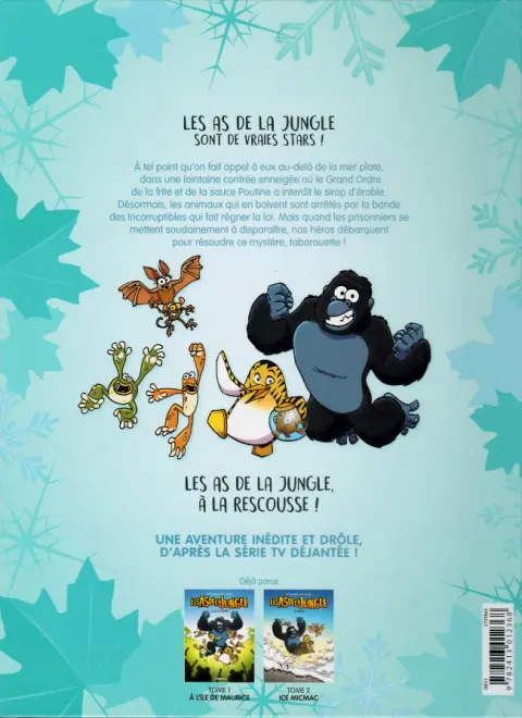 Verso de l'album Les As de la jungle Tome 2 Ice micmac