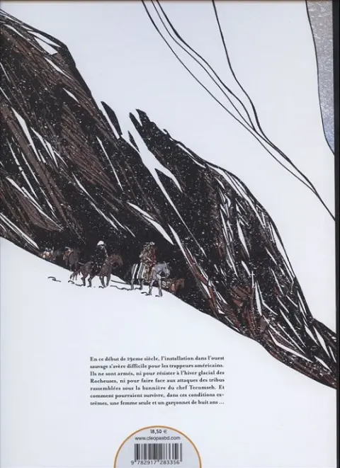Verso de l'album Wild river Tome 3 La bataille de Babel