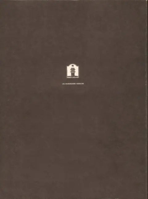 Verso de l'album Le Bandard fou