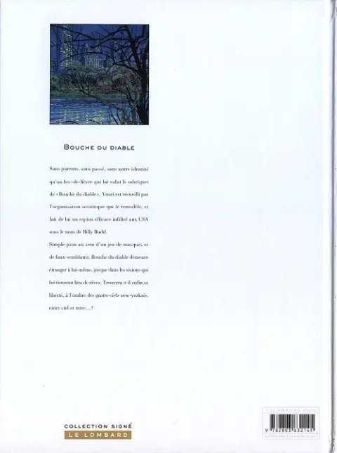 Verso de l'album Bouche du Diable