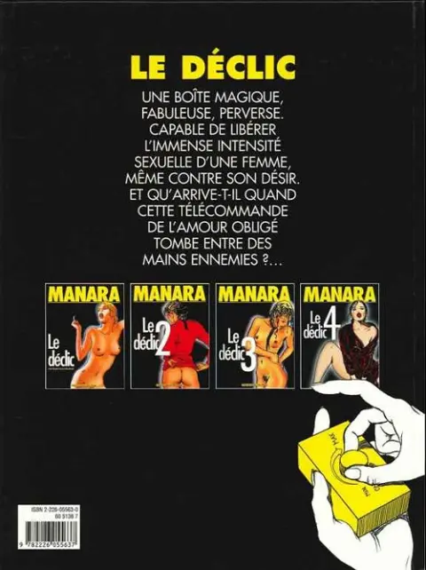 Verso de l'album Le déclic 2