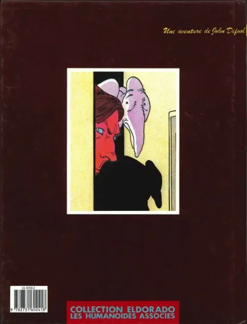 Verso de l'album L'Incal Tome 3 Ce qui est en bas