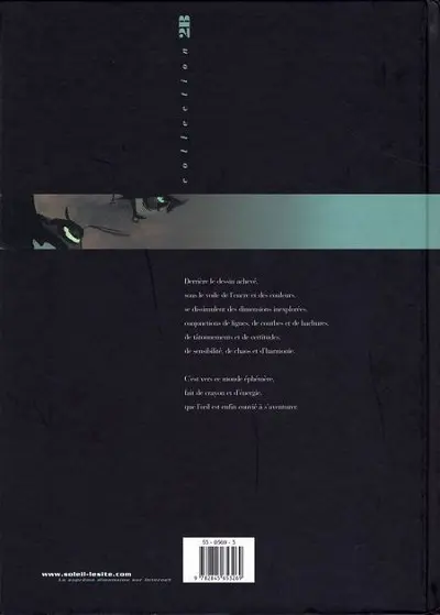 Verso de l'album Kookaburra Universe Tome 1 Le secret du sniper