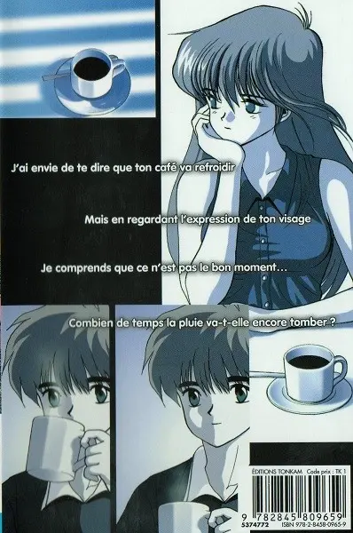 Verso de l'album Les tribulations de Orange Road - Max et Compagnie 10