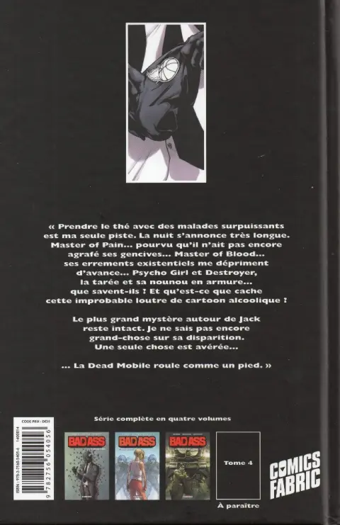 Verso de l'album Bad Ass Tome 3 Who's the Boss ?