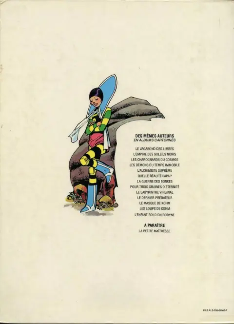 Verso de l'album Le Vagabond des Limbes Tome 1