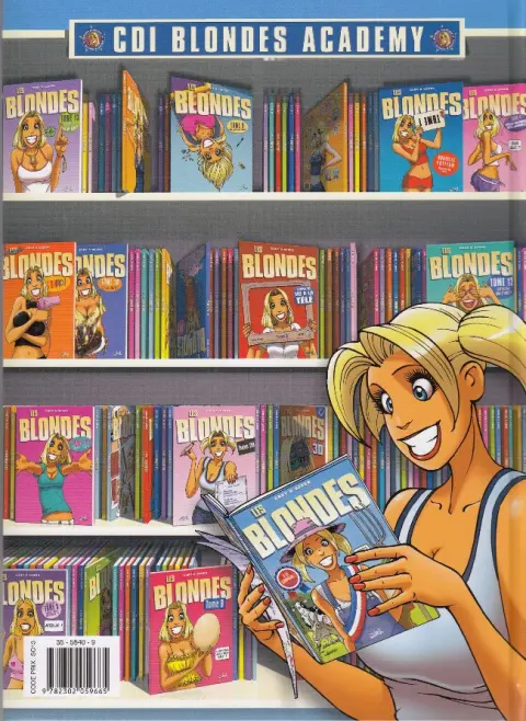 Verso de l'album Les Blondes Tome 26 À la campagne !