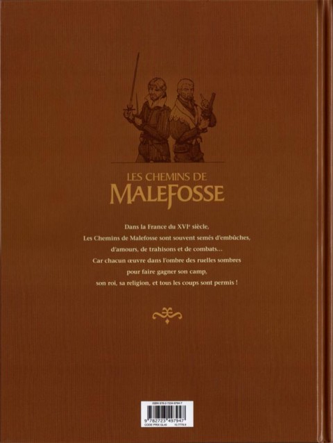 Verso de l'album Les Chemins de Malefosse Tome 22 Fortune vagabonde