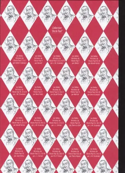 Verso de l'album Les Belles histoires de l'Oncle Paul Tome 47