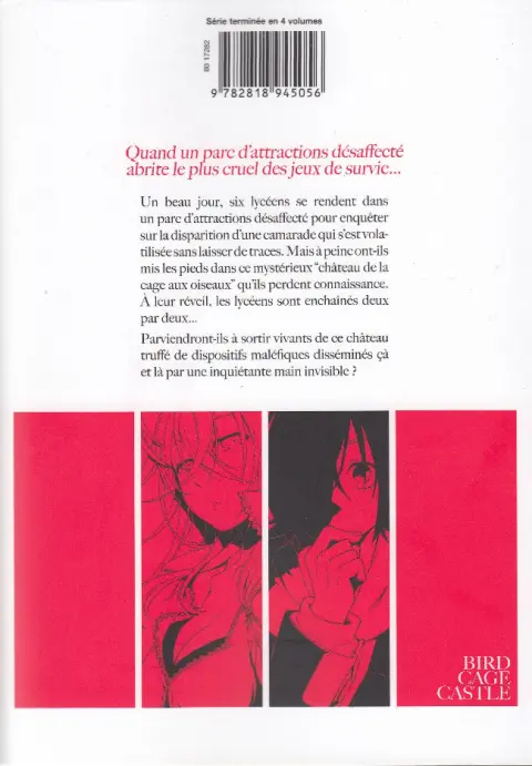 Verso de l'album Birdcage Castle 1
