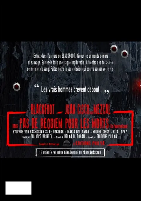 Verso de l'album Blackfoot