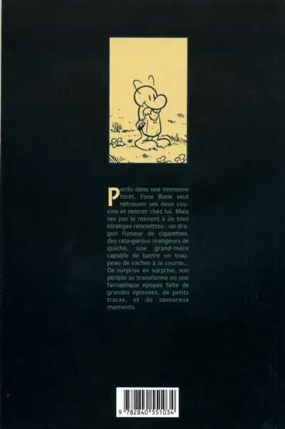 Verso de l'album Bone Tome 3 Rêves et cauchemars