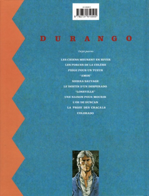 Verso de l'album Durango Tome 11 Colorado