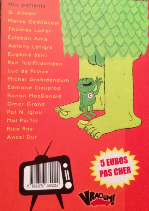 Verso de l'album Psychanalyse du... Tome 12 Psychanalyse du héros de publicité
