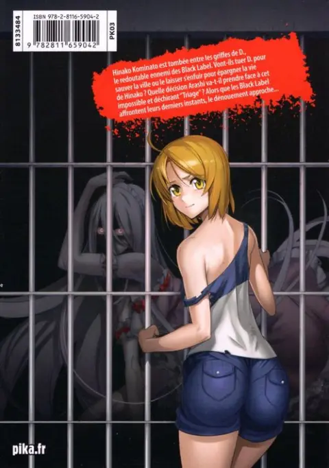 Verso de l'album Triage X 20