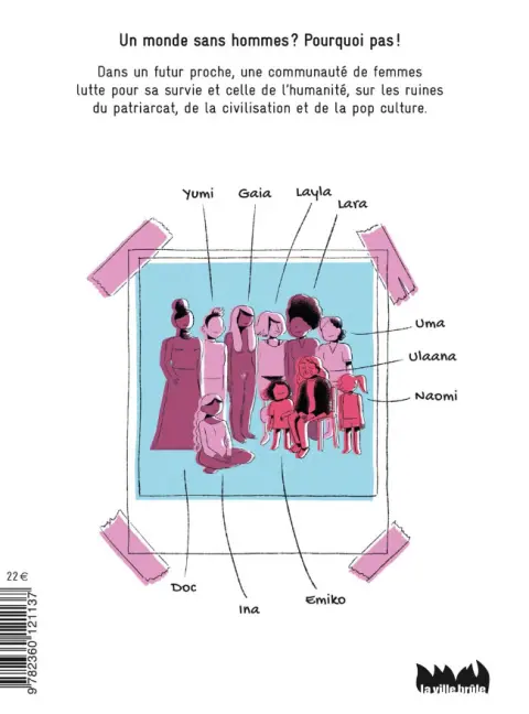 Verso de l'album Woman World