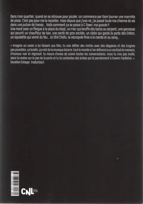 Verso de l'album Shit Chofu